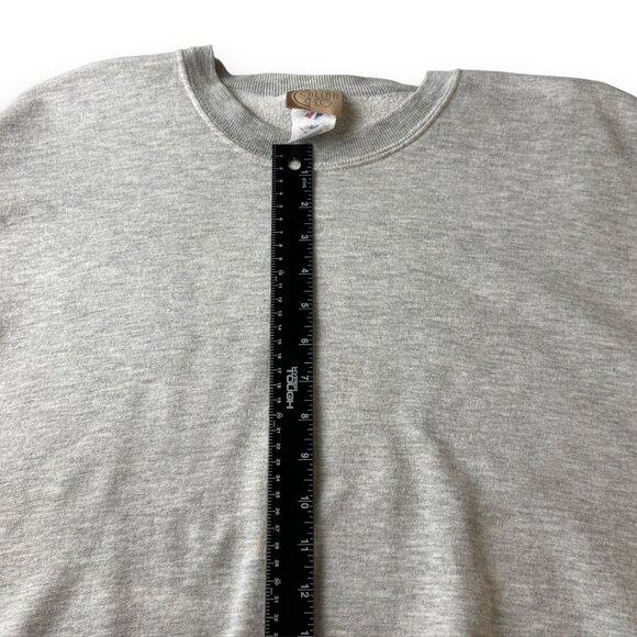 Callan & Co. Light Gray Sweatshirt XXL Soft & Cozy Fleece Casual Comfy Wear EUC - Picture 6 of 7